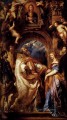 San Gregorio Con Los Santos Domitila Mauro Y Papiano Barroco Peter Paul Rubens